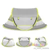 Toy Tents Baby Travel Tent Portable Sun Shelters Infant Pop Up Folding Outdoor Beach Mosquito Net Toy Sun Shade For Newborn Bed R230830