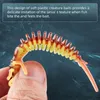 Iscas de iscas meredith larva macio 50mm 62mm 85mm de pesca artificial Worm Silicone Bass Pike Minnow Swimbait Plastic Plastic 230821