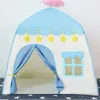 Toy Tents Portable Children's Tent Cute Folding Kids Tents Baby Play House Large Girls Castle Child Room Decor R230830