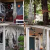 Andra evenemangsfestleveranser 180cm72Inch Scary Hanging Halloween Fake Corpse Props Decor Outdoor Yard Indoor Creepy Skeleton Haunted House Tree Decoration 230821