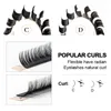 Ложные ресники Shidishangpin Enselash Extensions Natural CD Curl Soft Wispy индивидуальные ресницы Профессиональные инструменты для макияжа Cilia Faux Cils 230821