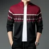 Erkek Sweaters Erkek Giyim Ceket Kış Ceketleri Kazak Erkek Örgü Erkek Erkek Okul Okulu 2023 Sonbahar 230822