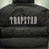 سترة Trapstar London Decoded 2022 مقنعًا معطفًا أزرقًا يزرع المنتفخين.
