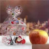 Gift Wrap Many Styles Pvc Transparent Candy Box Christmas Decoration And Packaging Santa Claus Snowman Elk Reindeer Apple Boxes Drop D Dhukv