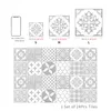 Wall Stickers 24 Pieces Retro Mandala Kitchen SelfAdhesive Waterproof Tile Bathroom Decor Moroccan Pvc Decal Art Mural 230822