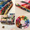 Fabric And Sewing 8.7 Yard Embroidery Thread Cross Stitch Floss Cxc Similar Dmc 447 Colors Wholesale Lz0903 Drop Delivery Home Garden Dhipa