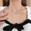 CHOKER 2023 Gioielli di moda in Corea alla moda squisito squisito intarsia