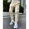 Men's Pants Mens Cargo Gyms Fitness Sportswear Reflective Trouser Men Casual Jogger Pant Hip Hop Streetwear Joggers Sweatpants 230821