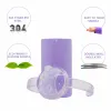 12oz Kids Double Wall Stainless Steel Pacifier Sippy Cup Insulated Sublimation Blank Kids Sippy Cup G0822