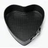 Whole- AMW 9 Inch Heart Shape Removable Bottom Baking Pan Springform Non-Stick Metal Cake Mold251p