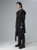 Heren Trench Coats Cloak Coat Dunne Hooded Persoonlijkheid Oorspronkelijke herenkleding Trend Gothic Over-the-Knee Robe