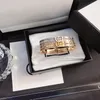 Designer armband bedelarmband luxe armbanden dames brief sieraden verguld roestvrij staal 18k goud 1.1 met origineel logo D-6548