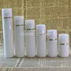 Golden Line Airless Vacuum Pump Lotion Bottle With White Cap Cosmetic Containers 100pcsfor mycket 30 ml 50 ml 80 ml 100 ml 120 ml 150 ml LXPPM