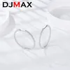 Ear Cuff 2023 DJMAX Volledige hoepel oorbellen voor vrouwen topkwaliteit origineel 925 Sterling Silver Lady S Diamond Stud 230822