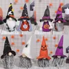 Autres fournitures de fête d'événement Halloween Gnome sans visage en peluche Grinch poupée Halloween poupée en peluche de Noël pour les décorations d'Halloween décor de table de fête 230821