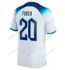 2023 Englands Toone Soccer Jerseys Angleterre 23 24 Världscupen England Fotbollskjorta Kirby White Bright Mead Kane Sterling Rashford Sancho Grealish Men Kids Uniform