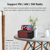 Przenośny bezprzewodowy głośnik Bluetooth Compatybilny kolumna subwoofer TF USB Radio Radio FM Z0317 L230822