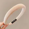 New Solid Wide Hair Bands Hoop for Women Vintage Soft Elastic Headband Fashion Girls Thicken Hairband Headwear Hair Accessories