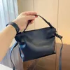 Mini pochette Flamenco en cuir de veau nappa Sac femme de créateur Sac à bandoulière Skew Straddle Bag Noir Blanc Jaune