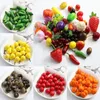 Decorative Flowers 10pcs Artificial Fake Foam Cherries Simulate Fruits And Vegetables For DIY Wedding Christmas Party Decoration