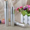 15ml 20ml 30ml Shiny Silver Airless Refillable Bottles Thin Healthy Travel Empty Cosmetic Containers for 10pcs/lot Onhrs