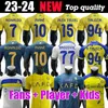 23 24 Al Nassr FC Soccer Jerseys Ronaldo 2023 2024 Accueil jaune loin 23/24 CR7 Gonzalo Martinez Talisca femmes FANS version joueur hommes kit enfants