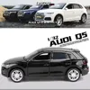 Diecast Model 1 32 Audi Q5 SUV Alloy CAR Diecasts Metal speelgoedvoertuigen Simulatiegeluid en Light Collection Childrens Gifts 230821