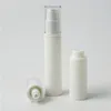 5 ml 10 ml tragbarer leerer kosmetischer luftloser Pumpenlotionflasche 10 ml 1/3oz nachfüllbarer Schönheitsbehälter und klare Pumpe Clear Cap Rbepq