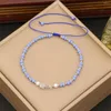 Strand 2023 Trendy Irregular Natural Stone Beads Charm Bracelet For Women Rope Chain Jewelry Party Accessories Birthday Gifts