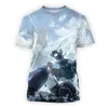 Herren-T-Shirts Mazinger Z 3D bedrucktes T-Shirt Männer Fashion Shirt Kinder Hip Hop Tops T-Shirts Anime Roboter T-Shirt Casual Boys Girls Cool T-Shirts