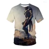 Magliette da uomo Mass Effect 4 T-shirt Shooting Game 3D Stampato Streetwear Uomini Donne Fashion O-Neck Magliette di grandi dimensioni tops harajuku