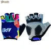 Gants de sport 24 modèles Rétro Antichoc GEL Pad Vélo Demi Doigt Sport Hommes Femmes Vélo Gym Fitness VTT Vélo 230821