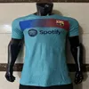 2023 2024 Barcelona Local/Away Casual Verde Blanco Azul Negro Camiseta de fútbol para hombre Último ajuste holgado