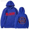 RAW 2022 Sweat à capuche pour hommes Pull polaire à capuche Harajuku Hip Hop Casual Hommes Sweat à capuche pour femme de haute qualité Pull à capuche L0822