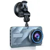 car dvr Car Dvrs 4 2.5D Hd 1080P Double Objectif Dvr Enregistreur Vidéo Dash Cam Smart G-Sensor Caméra Arrière 170 Degrés Grand Angle Tra Résolution Drop Dhri0