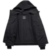 Erkek ceket taktik kapüşmeli askeri fonksiyonel çoklu cepler ceket rüzgarlık hip hop sokak kıyafetleri erkek teknoloji giyim üst 230822