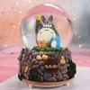 Figurine decorative TMall Crystal Ball Music Box Snowfall Automatic Light Rotating Birthday Boutique per fidanzati e