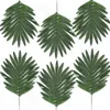 Faux Floral Greenery 510pcs Artificial Gold Green Turtle Leaf Scattered Tail Fake Silk Plant For Wedding Birthday Party Home Decor Palm Leaves 230822
