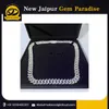 Bulk Supply 12mm Moissanite Diamond 925 Solid Silver White Gold Plated Miami Cuban Link Chain 18 24 Length for Fashion Market