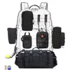 Backpacking Packs Molle Hunting Bag Outdoor Accessories Midjepaket Survival Tools Pouch EDC Kits för taktiska bälten axel ryggsäck 230821