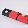 Present Wrap Black/Red Chocolate Paper Box Valentines Day Christmas Födelsedagsfest PRACKAGE LOXER LZ1849 Drop Delivery Home Garden Dhqzi