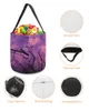 Storage Bags Halloween Wooden Moon Bat Tree Branch Home Decor Toys Basket Candy Bag Gifts For Kids Tote Cloth Party Favor