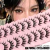 False Eyelashes GROINNEYA 10 Pairs Natural Manga Lashes 3d Faux Mink Soft Winged Realistic Eyelash Extension 230821