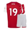 23 24 Smith Rowe Saka Soccer Maglie Martinelli 2023 2024 Shirt da calcio Odegaard Nketiah G.Jesus Zinchenko Saka Rice Havertz J.Timber Men Kit Kit