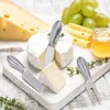 Outils de cuisson Six pièces en acier inoxydable fromage ensemble fromage fourchette coupe tranchante Mini multifonctionnel adapté pour