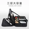 Torby kosmetyczne Upgrade Makeup Bag Portable Professional Travel Professional Artist z wielofunkcyjnym przechowywaniem A3327 230821