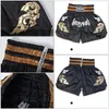 Pantalones cortos para hombres Troncos de boxeo profesionales para hombre y mujer, pantalones cortos bordados de MMA, troncos de entrenamiento de Kickboxing de combate, pantalones para niños y niñas, pantalones de Muay Thai 230822