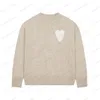 Sweater Loveheart Women's Valentine's Cardigan Knited V-deco