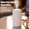 Ätherische Öle Diffusoren 420 ml Luftbefeuchter Mini Aroma Öl Hirtificador tragbarer Diffusor Home Car USB Ladungreiniger Kühle Nebel Silver Humidificador 230821