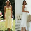 Casual Dresses Sexy Solid Color Tube Top Dress Sleeveless Women Clothing Summer 2023 Party Maxi Slim Backless Elegant Vestidos